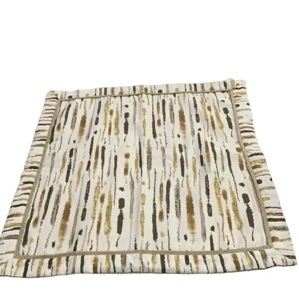 Two Earthy Tone Pillow Shams‎ 25x25